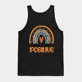 Leopard Rainbow Print.POSITIVE & HAPPY Tank Top